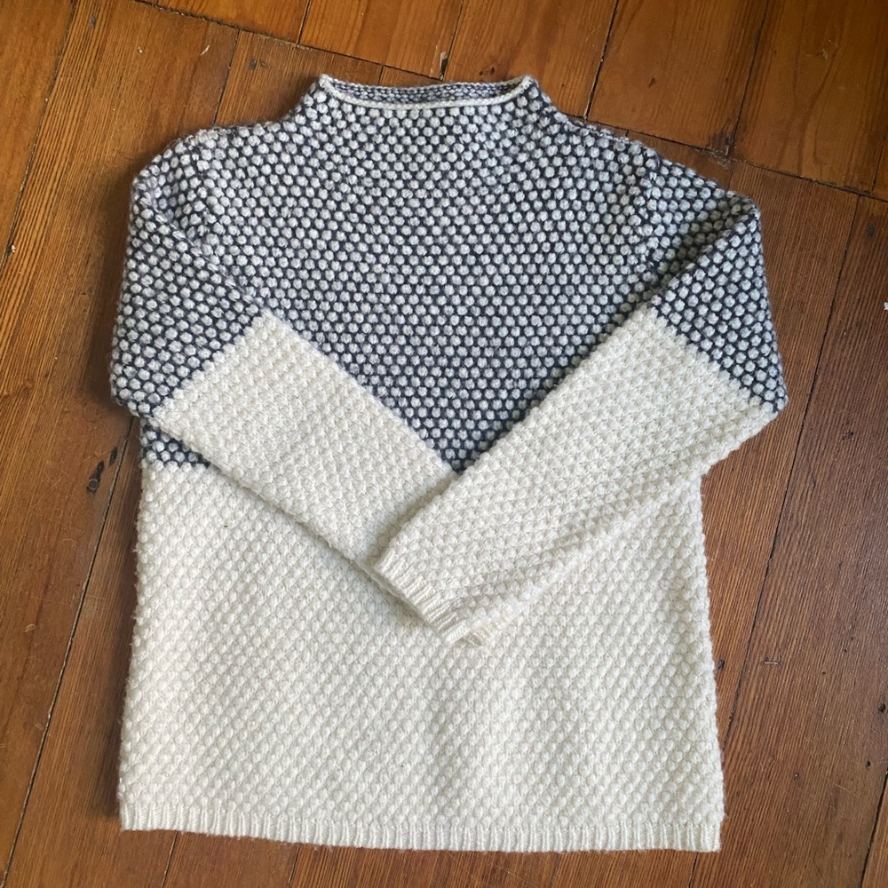 Pendleton | Textured Funnel Neck Pullover